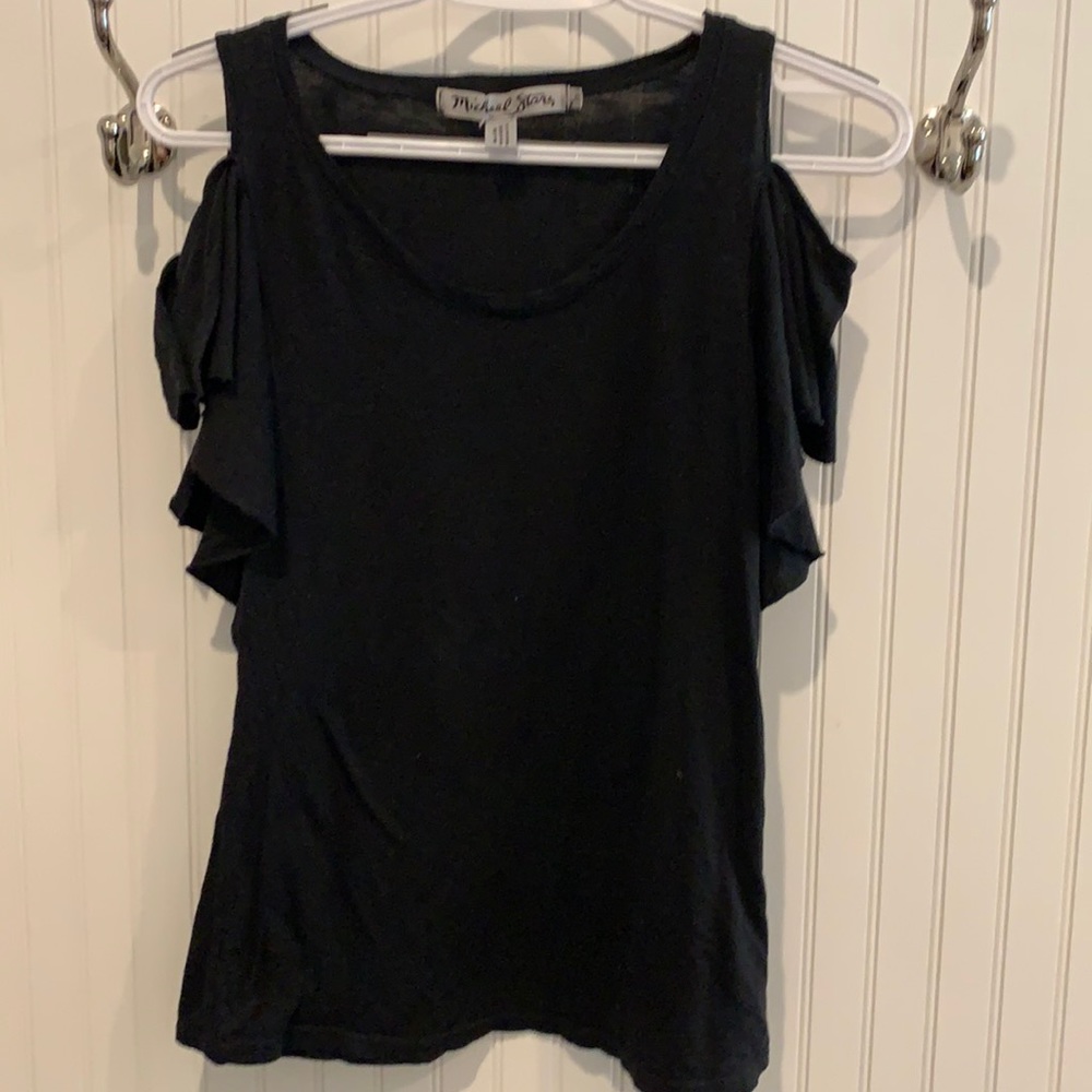 NWOT Michael Stars Darling cold‎ shoulder top!